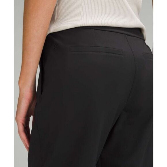 Lululemon Tapered-Leg Mid-Rise Pant 7/8 Length Luxtreme In Black - Picture 4 of 9